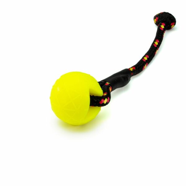 Moby Dog Ball Dogsport con passante di speed-Neon Yellow