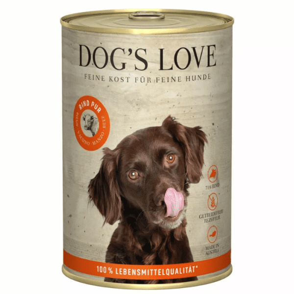 Dog's Love Manzo Pura Carne