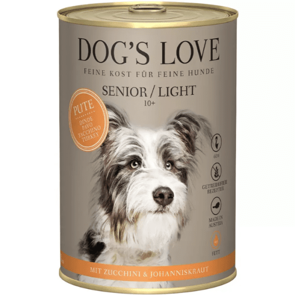 Dog's Love Senior Tacchino Light
